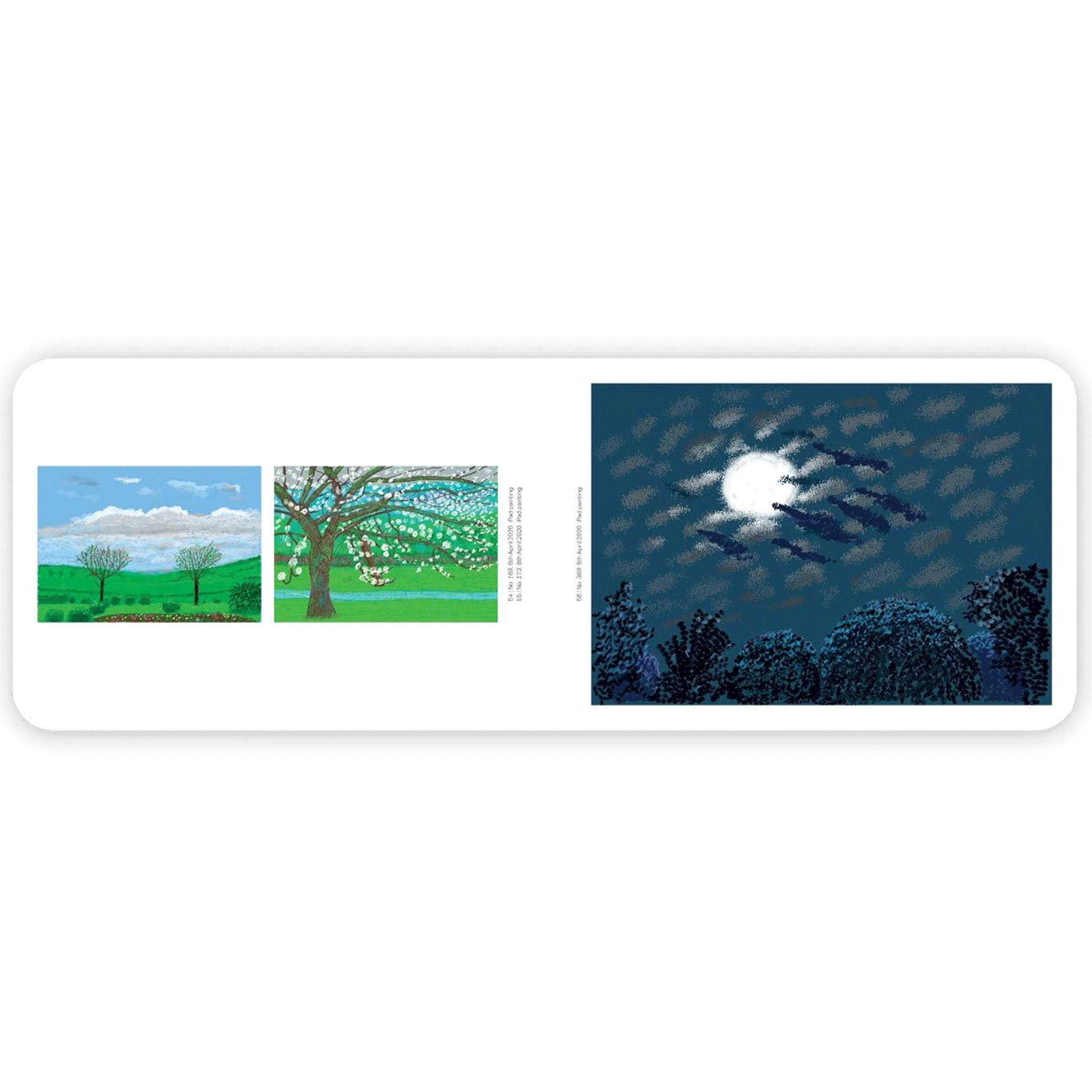 The Arrival of Spring, Normandy, 2020 by David Hockney (hardback) - Image 6