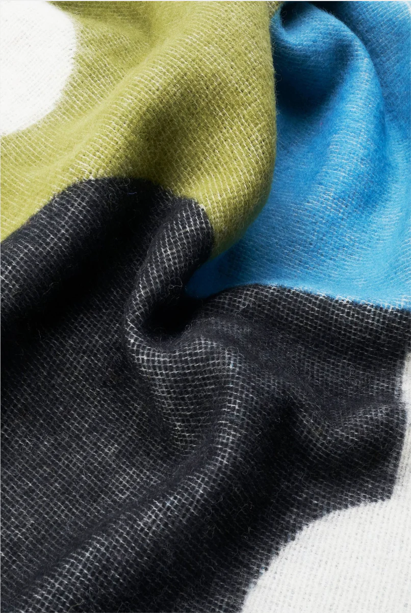 The Flower wool blanket / throw des. Jacco Bunt for ZigZagZurich - Image 5