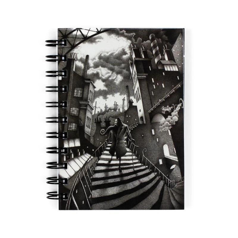 Titus Descends A6 spiral notebook by Nick Tankard - Image 3