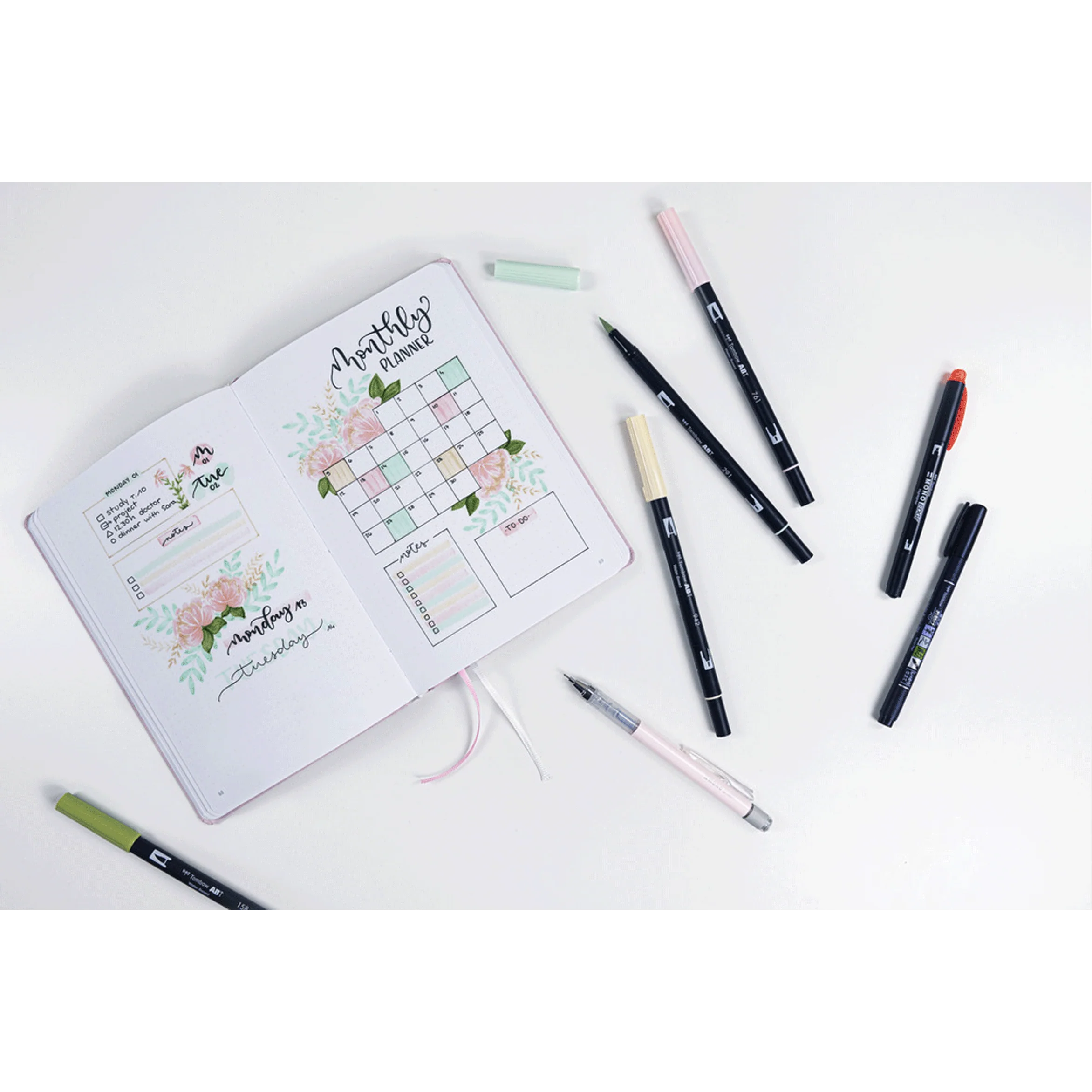 Tombow Creative Journaling Kit (Bright or Pastel) - Image 6