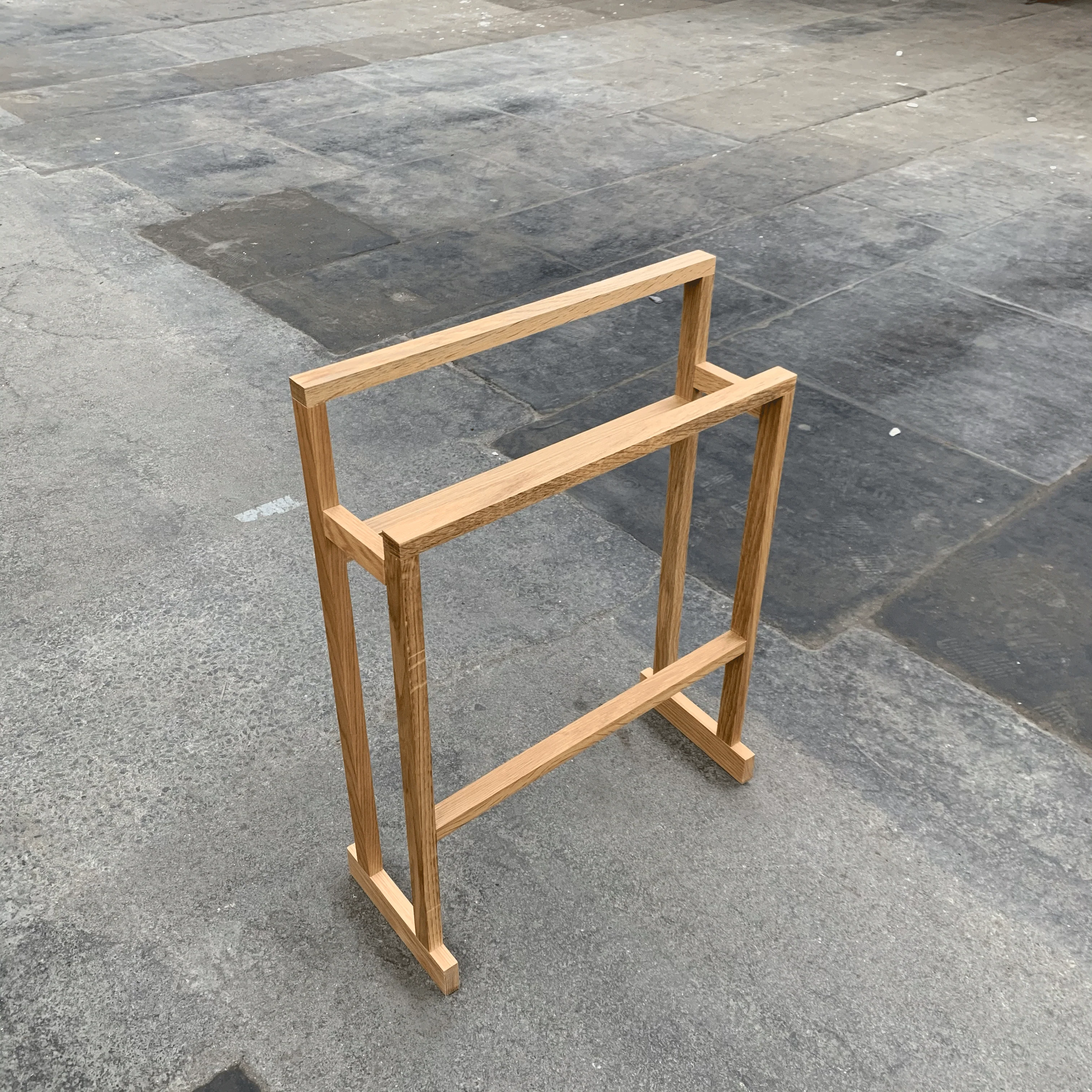 Mezza Towel Rail des. Lincoln Rivers (made by Wireworks) - Image 3