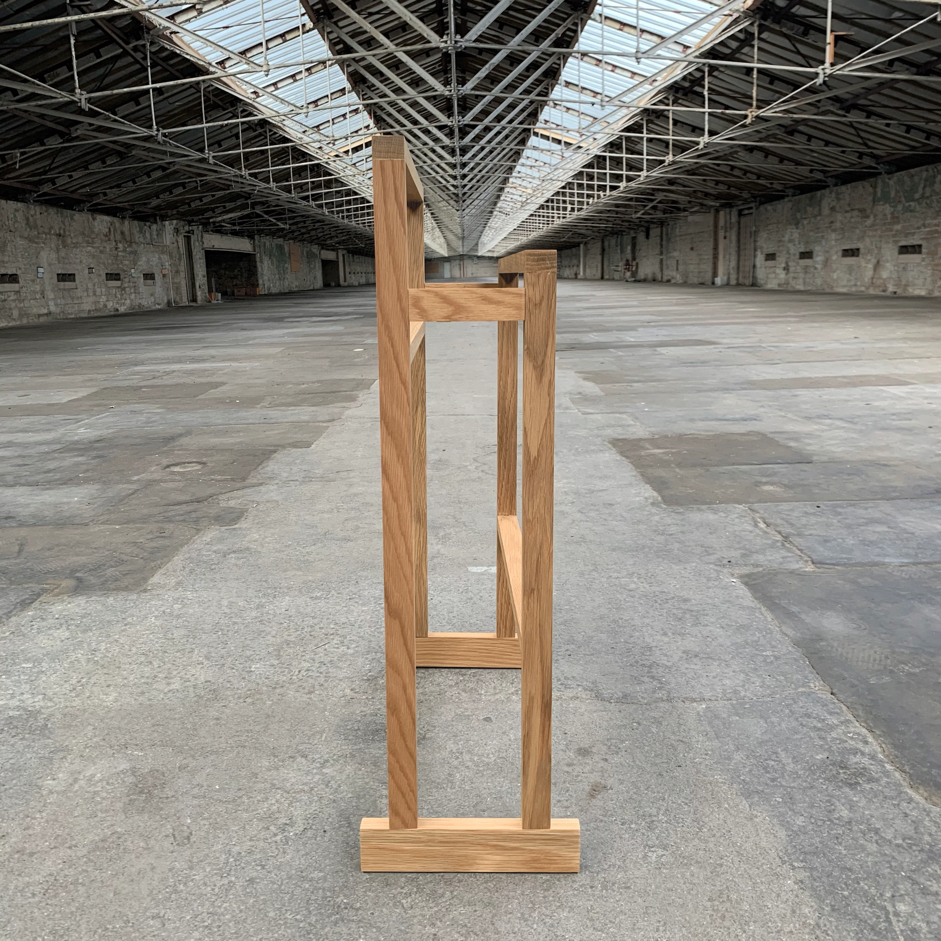 Mezza Towel Rail des. Lincoln Rivers (made by Wireworks) - Image 5